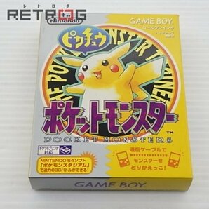 ポケットモンスターピカチュウ ゲームボーイ GBの画像1