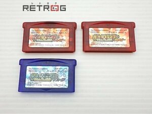 ポケットモンスター ソフトセット ゲームボーイアドバンス GBA