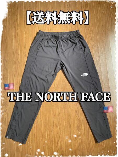 THE NORTH FACE ザ ノースフェイス ブラック ナイロン エニータイムウィンドロングパンツ アウトドア 登山 黒