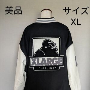 【美品】エクストララージ　X-LARGE　ビッグロゴ　スタジャン　サイズXL