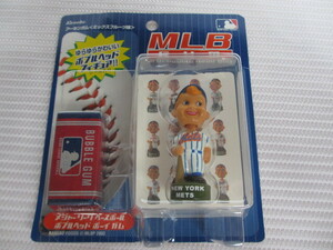 ■未開封・保管品　MLBベースボール ボブルヘッド フィギュア　■ニューヨーク・メッツ NEW YORK METS　メジャーリーグ