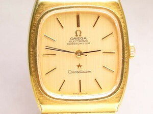 ■♪価格高騰! 資産価値！稼働 電池新品高級超レア！ビンテージ！ OMEGA オメガ Constellation コンステレーション ELECTRONIC f300Hz音叉2