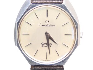 ■♪価格高騰！ 資産価値! 稼働 電池新品 メンズ ビンテージ 高級超レア！ OMEGA オメガConstellation コンステレーション QUATZ クオーツ3