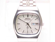 ■♪価格高騰! 資産価値！ 稼働 電池新品 メンズ ビンテージ 高級超レア！ SEIKO セイコー KING QUARTZ キングクオーツデイデート5856-5010_画像2