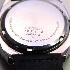 ■♪価格高騰! 資産価値！ 稼働 電池新品 メンズ ビンテージ 高級超レア！ SEIKO セイコー TYPE2 タイプ2 デイデート クオーツ 8223-502の画像8