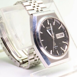 ■♪価格高騰! 資産価値！ 稼働 電池新品 メンズ ビンテージ 高級超レア！ SEIKO セイコー TYPE2 タイプ2 デイデート クオーツ 7123-7010の画像3