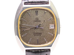 ■♪価格高騰！ 資産価値! 稼働 電池新品 メンズ ビンテージ 高級超レア！ OMEGA オメガConstellation コンステレーション QUATZ クオーツ2