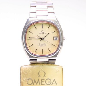 ■♪価格高騰！ 資産価値! 稼働 電池新品 メンズ ビンテージ 高級超レア！ OMEGA オメガConstellation コンステレーション QUATZ クオーツ4の画像2