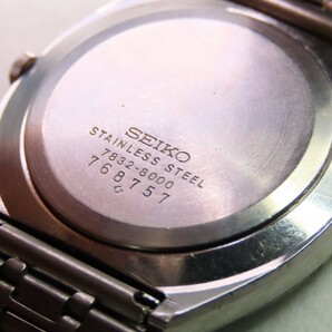 ■♪価格高騰! 資産価値！ 稼働 電池新品 メンズ ビンテージ 高級超レア！ SEIKO セイコー デート クオーツ 7832-8080の画像8