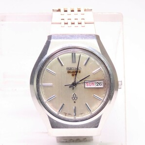 ■♪価格高騰! 資産価値！ 稼働 電池新品 メンズ ビンテージ 高級超レア！ SEIKO セイコー ３８クオーツQT デイデート クオーツ 3803-7110の画像2