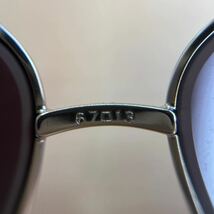 《美品》Ray-Ban レイバン アビエーター サングラス RB3386 003/8G 67□13 130 3N ティアドロップ ダブルブリッジ ブラック系 ケース付_画像3