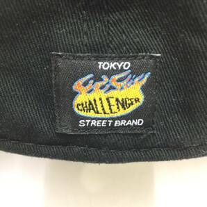 CHALLENGER チャレンジャー FIREBALL CAP ファイヤーボールキャップ 6パネルキャップ 帽子 ロゴ刺繍/パッチ ブラックの画像6