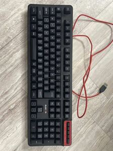 Elecom USB-A Gaming Keyboard [DUX] TK-DUX30BK