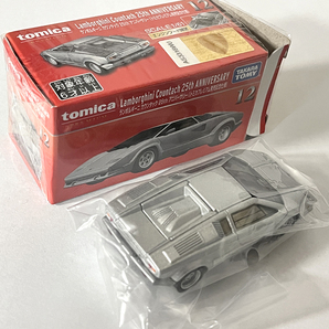 トミカ プレミアム 12 ランボルギーニ カウンタック 25th アニバーサリー 発売記念仕様 タカラトミー TOMICA PREMIUM TAKARA TOMY Countachの画像2