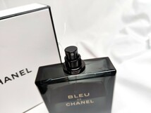 100ml【日本語表記】【送料無料】CHANEL シャネル BLEU DE CHANEL PARFUM ブルードゥシャネル ブルードシャネル パルファン パルファム_画像3