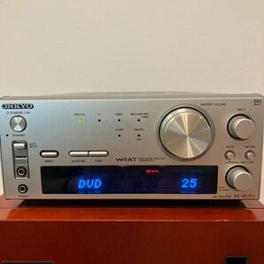 ONKYO オンキョー アンプ AVセンサー SA-907FX サブウーファー SWA-205 サラウンドスピーカー ST-205M リモコン 取説の画像2