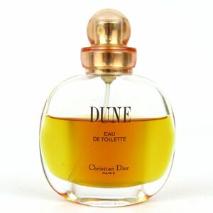 ディオール 香水 デューン オードトワレ EDT 残半量以上 フレグランス CO レディース 30mlサイズ Dior