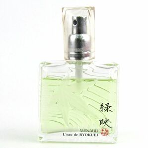 メナード 香水 緑映 L'eau de RYOKUEI オーデトワレ EDT 残半量以上 フレグランス CO レディース 50mlサイズ MENARDの画像1