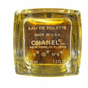 シャネル 香水 No5 オードトワレ EDT ほぼ未使用 フレグランス CO レディース 35mlサイズ CHANELの画像3