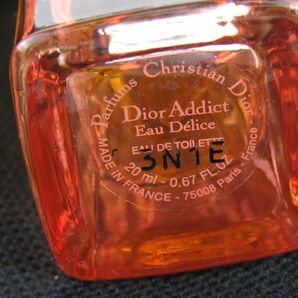 ディオール 香水 ディオールアディクト オーデリス オードゥトワレ EDT 残半量以上 フレグランス CO レディース 20mlサイズ Diorの画像3