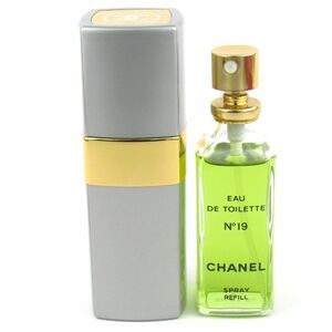 シャネル 香水 No19 オードトワレ EDT 若干使用 フレグランス TA レディース 50mlサイズ CHANEL