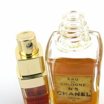 シャネル ミニ香水等 No5/No19 残半量以下 2点セット まとめて フレグランス CO レディース CHANEL_画像4