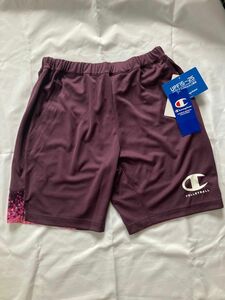 チャンピオン　champion ハーフパンツ　バレーボール　XL 小豆色　抗菌　消臭　UVカット　速乾　ストレッチ　部活　バレー