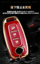 A27☆ 日産専用 シリコン キーホルダー キーケース 純正 TPU 防水防塵 新型 NISSAN サクラ B6 アリア B9 新型 エクストレイル x-trail_画像3