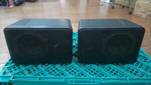 H1926 KENWOOD CM-7ES speaker pair Kenwood sound out verification settled operation OK present condition goods 