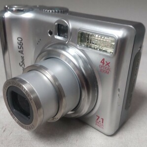 H1976 Canon PowerShot A560 PC1229 コンパクトデジタルカメラ 小型デジカメ/キャノン/パワーショット 簡易動作確認OK 動作品 現状品 の画像2