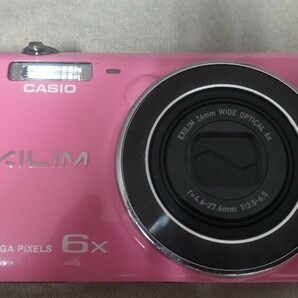 H1977 CASIO EXILIM EX-ZS35 コンパクトデジタルカメラ 小型デジカメ/カシオ/エクシリム 簡易動作確認OK 動作品 現状品 送料無料 の画像1