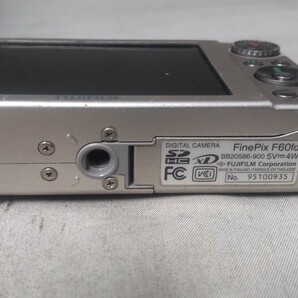 H1984 FUJIFILM FINEPIX F60fd コンパクトデジタルカメラ 小型デジカメ/富士フイルム 簡易動作確認OK 動作品 現状品 送料無料 の画像9