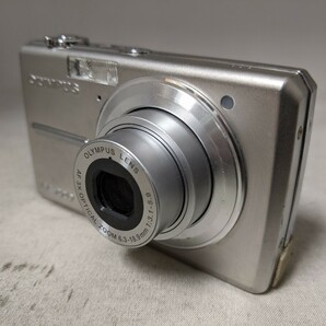 H1957 OLYMPUS FE-220 コンパクトデジタルカメラ 小型デジカメ/オリンパス 簡易動作確認OK 動作品 現状品 送料無料の画像1