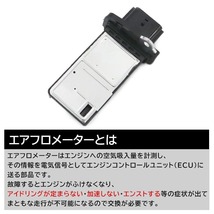 日産 NV350キャラバン マイクロバス E26 エアフロメーター エアマスセンサー 22680-CA000 22680-7S000 互換品 6ヵ月保証 TPAF-N001_画像2