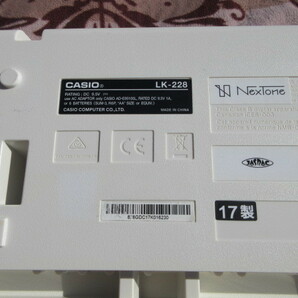 カシオKASIOLK-228 光ナビゲーションキーボードの画像2