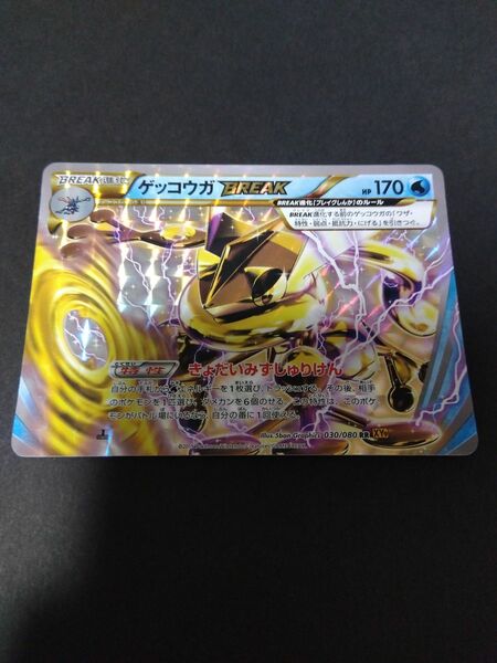 ゲッコウガ Greninja 030/080 RR XY9 1ED