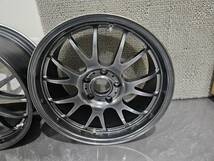 NEEZ EURO CROSS ユーロクロス　18-8.5J+40　PCD120 5H　2本_画像3