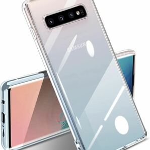 Galaxy S10 ケース クリア SC-03L SCV41 透明 カバー 耐衝撃 韓国 かわいい 薄型 柔軟 軽量 TPU ソフトケース 人気 保護カバー(全透明)