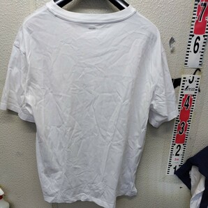 ユニクロメンズＬサイズ半袖 Tシャツ ホワイト 新品未使用 ４／４ 半袖Tシャツ ユニクロの画像4