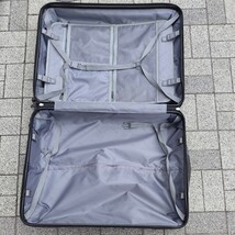 dreamtraveller スーツケース ブラック超大型サイズ高さ74cm 横50cmマチ ２５cm 人気ブラック キャリーケース 旅行 消毒済み_画像4