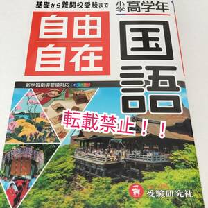 自由自在 小学高学年 国語 小学教育研究会☆小学生向け参考書 基礎から難関中学受験まで★