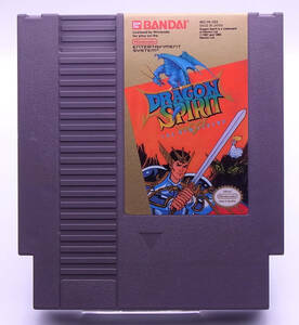 ★中古 NES DRAGON SPIRIT THE NEW LEGEND ドラゴンスピリット 北米版 バンダイ発売