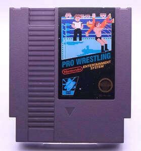 ★中古 NES PRO WRESTLING プロレスリング 北米版 任天堂製 ディスクシステム