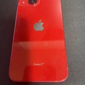 [送料無料]美品 iPhone 13mini 128GB （PRODUCT）RED SIMフリー ケース付きの画像4