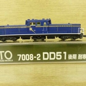 Y804-N37-965◎ KATO 7008-2 DD51 後期 耐寒形 北斗星 Nゲージ 鉄道模型 現状品①◎の画像1