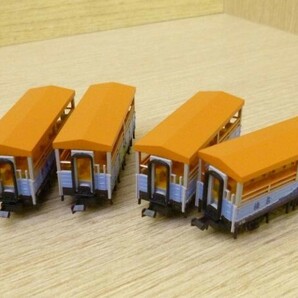 Y406-N37-848 MICRO ACE A-1463 EF55-1 改良品 43系客車 トラ90000 トロッコ列車 7両セット Nゲージ 鉄道模型 現状品①の画像8