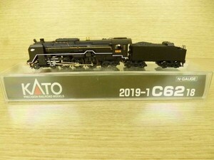 Y818-N37-976◎ KATO 2019-1 C62 18 蒸気機関車 Nゲージ 鉄道模型 現状品①◎