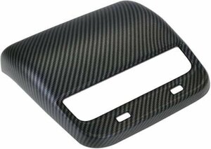 テスラ モデル3 モデルY リアエアコンパネル カーボン調 ブラック エアコンガーニッシュ インテリアパネル 内装 カスタム パー