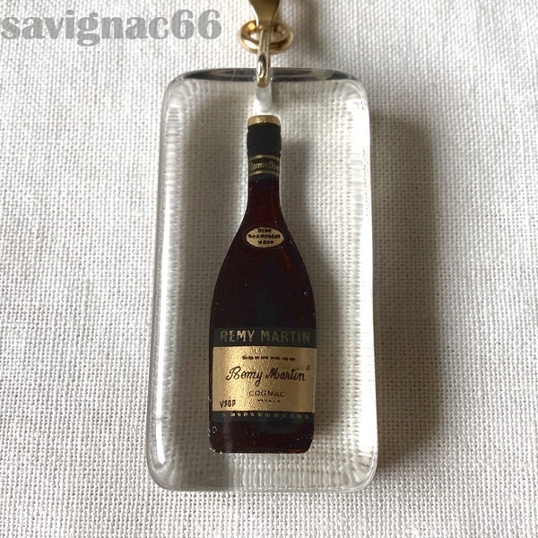 60年代 フレンチキーホルダー ブルボン レミーマルタン Remy Martin VSOP ボトル ★ フランス コニャック ブランデー vintage ブロカント