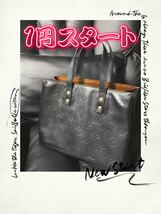 1円スタートLOUIS VUITTON モノグラムヴェルニ リードPM M91146 バッグ ハンドバッグ トートバッグ　色替え品_画像1